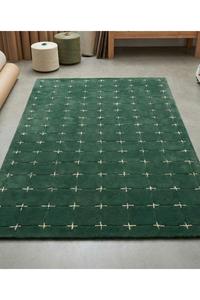 Alfombra de Lana Premium con Diseño Han Tufted para Decoración del Hogar Contemporáneo y Proyectos de Estilismo de Interiores - Product Image 1