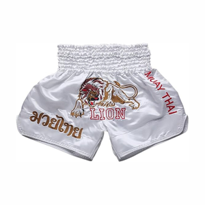 กางเกงมวยไทยสั่งตัดแบบมืออาชีพ กางเกงชกมวยผ้าซาตินสำหรับผู้ชาย ระบายอากาศได้ดี แห้งเร็ว อุปกรณ์ฝึกซ้อม MMA สวมใส่สบาย - Product Image 6