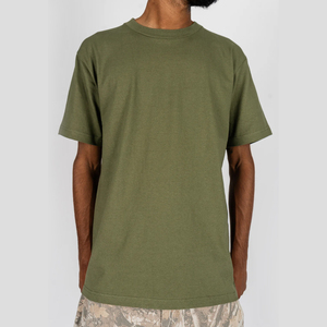 T-shirts personnalisés en gros, broderie et gaufrage sur coton pour hommes, marque privée, livraison rapide, approvisionnement en gros - Product Image 1