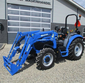 Venta al por mayor de fábrica: Tractor Solis con retroexcavadora, equipo agrícola de alta resistencia, impulsado por diésel, en venta. - Product Image 1