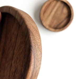 Customized Engraved Classic Acacia Wood Eco-Friendly Coaster for Home Use Custom Size & Logo Accepted - Product Image 5