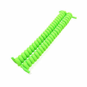 Spiral Curly <b>Shoe</b> <b>Laces</b> 4MM Thick Elastic Shoelaces Round Elastic <b>No</b> <b>Tie</b> Shoelaces 11 Colors - Product Image 4