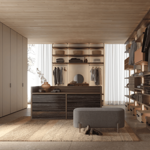 JY Project Customized Modern Bedroom <b>Wardrobe</b> Wooden Closet Walk In Storage System Sliding Door Furniture Cheap Price - Product Image 2