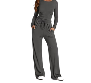 Conjunto Deportivo para Mujer al por Mayor, Color Sólido, Alta Calidad, Ropa Deportiva de Moda, Conjunto Deportivo para Mujer Más Vendido - Product Image 2