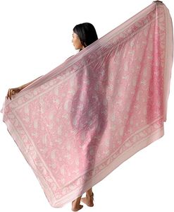 Pareo de chifón transparente de secado rápido para mujer, cubrebañador, pareo de playa - Product Image 2