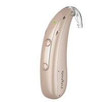 Aides auditives Signia Motion Charge&Go P 3IX BTE pour adultes – Bluetooth, masquage des acouphènes, alimentées par l'IA, (2 aides auditives avec chargeur)