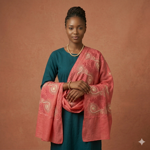 Wholesale Women Multi-Color Polyester Cotton Voile <b>Shawls</b> Floral Rhinestone <b>Embroidered</b> Breathable Soft Lightweight Elegant Wrap - Product Image 4