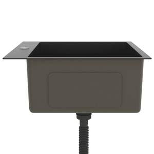 Fregadero de Cocina Hecho a Mano de Acero Inoxidable Negro - Product Image 5