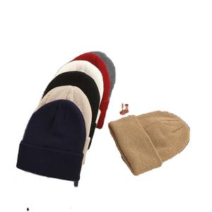 Wholesale 100% Acrylic Custom Winter Hat OEM ODM <b>Plain</b> Beanie Knitted <b>Cap</b> with Cartoon & Character Pattern for Women & Men - Product Image 3