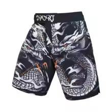 Shorts MMA personnalisés pour hommes, séchage rapide, extensibles, pour entraînement, gym, fitness, arts martiaux, vêtements de sport, fabricant OEM, marque privée - Product Image 3