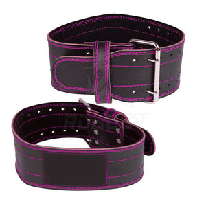 Leather Adjustable <b>Support</b> Weightlifting <b>Belt</b> Strong Buckle Design Professional Protection Lightweight Comfortable for Gym - Product Image 2