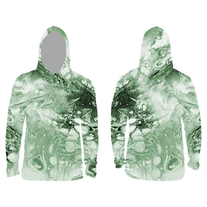 Camisetas de Pesca Personalizadas con Sublimación para Hombre, con Capucha, Protección Solar UPF 50, Manga Larga, para Senderismo, Correr, Natación, Protección UV - Product Image 1