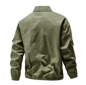 <b>Men's</b> <b>Denim</b> Slim Fit <b>Hooded</b> Bomber <b>Jacket</b> Stand Collar Regular Fit Solid Color Breathable Windproof Autumn Casual - Product Image 2