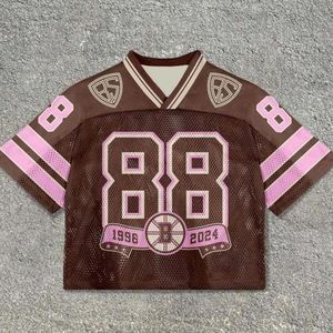 T-shirt OEM pour femme à manches longues et col en V profond, impression sérigraphique de haute qualité, personnalisable, avec patchs brodés en toile, tissu éponge et maille - Product Image 6