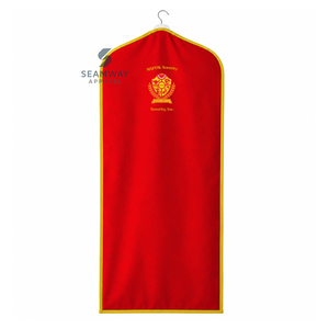 NSPDK Sorority Women's Dustproof Garment Bag Red <b>Gold</b> Suit Cover Hanging Closet Organizer Travel <b>Clothes</b> Storage Bag - Product Image 1
