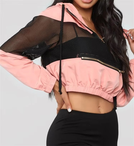 Sudadera con capucha de algodón grueso para mujer, de marca privada, con logotipo bordado, para minoristas de moda estadounidenses, suministro al por mayor - Product Image 6