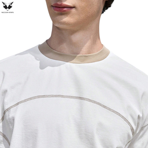 Chemises à manches longues pour hommes très demandées, chemises élégantes à coupe ajustée en blanc, vêtements décontractés pour l'extérieur, t-shirts pour hommes - Product Image 5