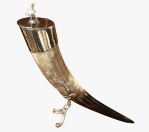 Corne à boire artisanale en corne de buffle, tasse à boisson rustique et traditionnelle - Product Image 3