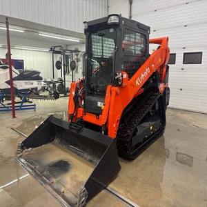 Kubota SVL75-3 Compact Track Skid Steer Loader with Forestry Mulcher Attachment <b>Hydraulic</b> Brush <b>Cutter</b> Land Clearing Machine - Product Image 2