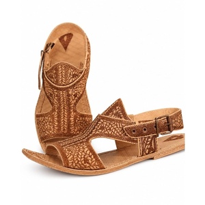 New Design Peshawari Chappal Slip-On Open Toe Handmade 100% Genuine Leather All Seasons at Wholesale Price - Product Image 3