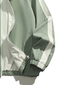 Veste coupe-vent réversible personnalisée pour homme, légère, à capuche, zippée, pour le cyclisme, la course à pied et la pluie - Product Image 5