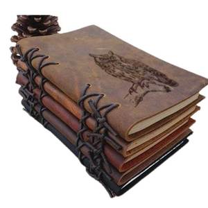 สมุดบันทึกหนังแท้พรีเมียมขนาด A5 200 หน้า ลายพิมพ์สัตว์ ดีไซน์กะทัดรัด ทนทาน เหมาะสำหรับใช้ส่วนตัวและมืออาชีพ - Product Image 3