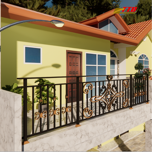 Barandillas de hierro fuertes y elegantes para la decoración del hogar, balcones hechos a mano en Vietnam - Product Image 4