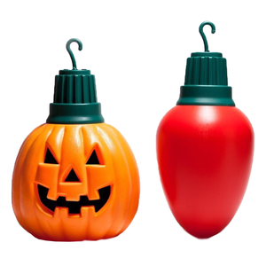 Luces Decorativas Minimalistas de Calabaza para Halloween - Perfectas para decorar casas, escaparates y espacios de oficina. - Product Image 3