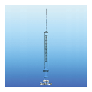 Seringue étanche aux gaz en verre borosilicate, précision 1 %, pour l'échantillonnage de gaz en laboratoire - Product Image 3