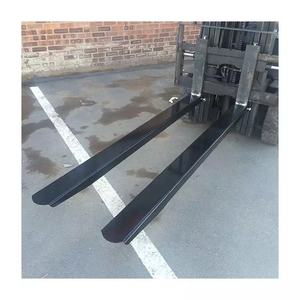 Horquillas de extensión para montacargas de alta calidad, accesorios de acero en forma de U que se conectan a las horquillas originales para levantar objetos largos, garantizan la seguridad. - Product Image 3