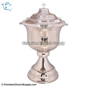 Couverture de fontaine de baptême, capacité 60 kg d'eau |   Fontaine de baptême d'église – Export Corporation - Product Image 2