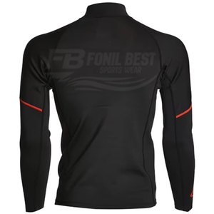 Camiseta de Protección Solar Personalizada para Hombre, Protección UV, Secado Rápido, Ligera, Flexible, Suave, Spandex/Poliéster, Manga Larga, Deportes Acuáticos, Surf - Product Image 4
