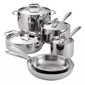 Ensembles de casseroles en aluminium multifonctions classiques de haute qualité, fond triple couche, compatibles lave-vaisselle et four, vente en gros - Product Image 6