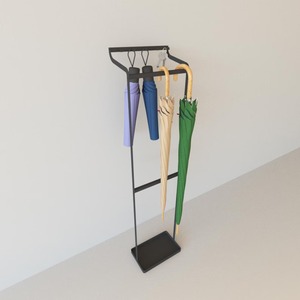 Porte-parapluie classique en métal avec design suspendu, idéal pour un rangement peu encombrant, support multi-usages, vente en gros depuis l'Inde - Product Image 1