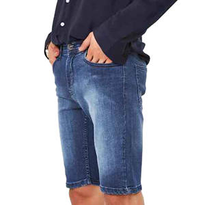 กางเกงยีนส์ขาสั้นลำลองสำหรับผู้ชาย - คุณภาพสูง เป็นมิตรกับสิ่งแวดล้อม ระบายอากาศได้ดี กันลม ผ้าฝ้าย 100% สตรีทแวร์ เสื้อผ้าฤดูหนาว - Product Image 2
