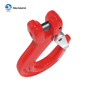 HIDEA G80 Crochet <span class=keywords><strong>de</strong></span> suspension à étrier avec loquet 6 à 32 mm, robuste, en acier forgé super alliage, pour <span class=keywords><strong>levage</strong></span> et remorquage - Product Image 1