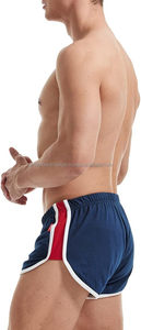 Mens Mesh Shorts 3 Inch Running Gym Athletic Workout Bodybuilding <b>Booty</b> Track Shorts Vintage Fitted Short - Product Image 3