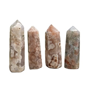 Obelisco de Cristal Natural de Sodalita Azul de la Mejor Calidad, de 4-6 Pulgadas, con Punta, para Sanación de Chakras, Venta OEM, Suministro de Cristales para Regalo - Product Image 1