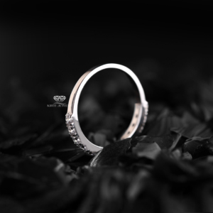 EGL Certified Lab Grown Cut Solitaire Diamond Engagement <b>Ring</b> 14K Gold Pave Bridal Anniversary <b>Ring</b> 1.50 Ct Women's Customizable - Product Image 4