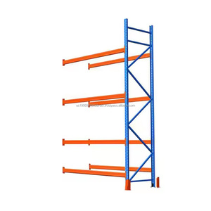 Usine de fabrication Supports à usage léger en matériaux métalliques à 4 couches Supports de stockage en entrepôt - Product Image 2