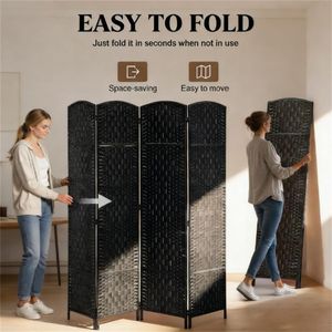 Foldable Privacy <b>Screen</b> Portable Room Divider - Product Image 2