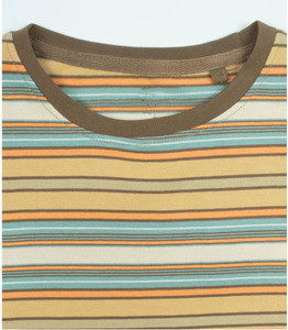 Wholesale High Quality 100% Cotton <b>Striped</b> <b>T</b>-<b>Shirt</b> O-Neck Yarn Dyed Vertical <b>Striped</b> <b>Men's</b> Casual Wear Tee <b>Shirt</b> 2026 - Product Image 5
