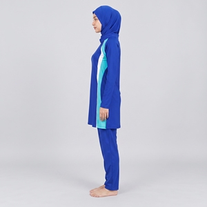 Ensemble Burkini Modeste 3 Pièces Tendance Personnalisé pour Filles – Sublimation Personnalisée - Product Image 6