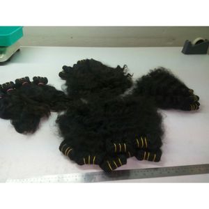 Extensions de cheveux bouclés naturels indiens vierges à 100%, produit capillaire humain, marque de cheveux humains, 10 à 34 pouces - Product Image 4