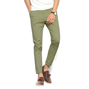 Pantalon chino en vente chaude Service OEM de vente en gros de qualité coton Premium populaire pantalon chino à la mode bas quantité minimale de commande arrivée pantalon pour hommes - Product Image 1