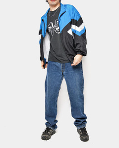 ชุดเซ็ตเสื้อแจ็คเก็ตแขนยาวพิมพ์ลายแฟชั่นผู้ชายสำหรับฤดูใบไม้ร่วง ชุดวอร์มผ้าไมโครไฟเบอร์ไนลอนคุณภาพสูง แห้งเร็ว สไตล์สตรีท - Product Image 1