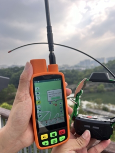 eSEEK Long Range GPS Hound Locator System , 4G + VHF, IP68 <b>Waterproof</b> GunDog <b>Trainer</b> Collar with Handheld PDA for Deep Woods - Product Image 2