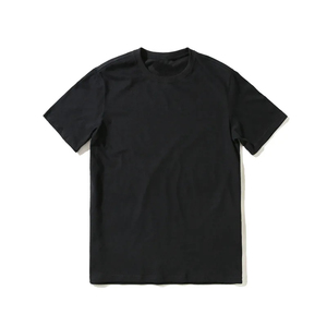 Camiseta de Manga Corta para Hombre, Cuello Redondo, 100% Algodón, Corte Regular, Color Sólido, Tejido de Punto, Teñido Liso, OEM ODM, Último Modelo - Product Image 6