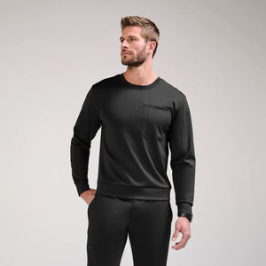 Personalizado Unisex de manga larga O-cuello a prueba de polvo antiestático Scrub uniformes enfermera Hospital uniformes médicos conjuntos - Product Image 2