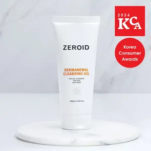 ZEROID Dermanewal 200ml Gel limpiador facial de alta calidad - Product Image 1